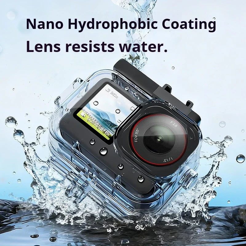 70M Dive Housing for DJI Osmo Action 6 + Underwater Fill Light