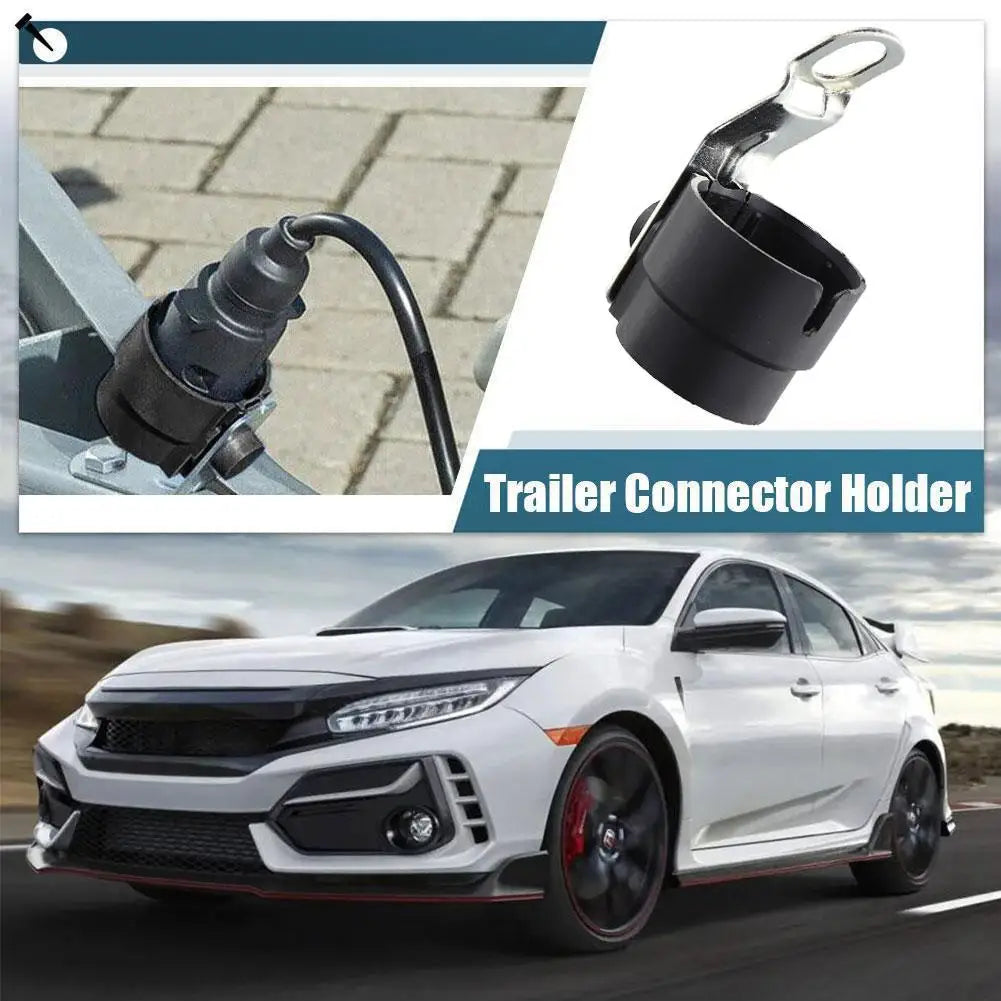 Trailer Connector Holder 7-pin Plug 13 Pin Socket Circular Parking