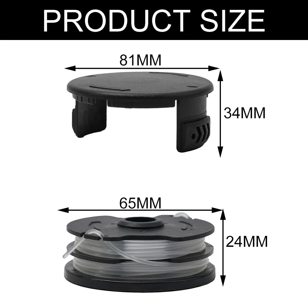 Cordless Grass Trimmer Spool Line Brush Cutter Head Cover Parkside