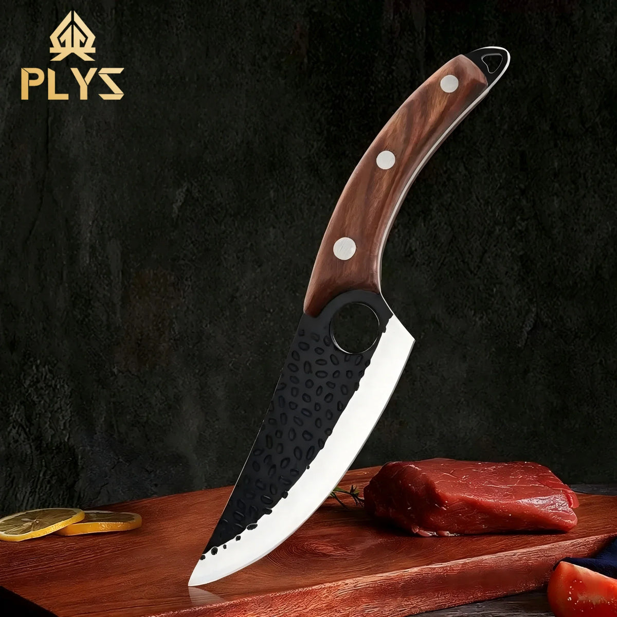 PLYS Forged Stainless Steel Boning Knife – Professional Chef Knife