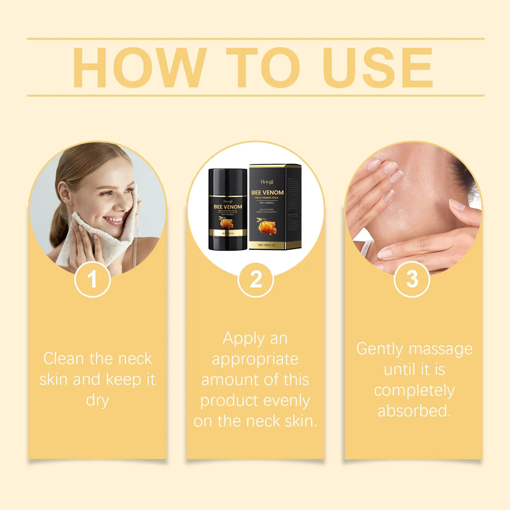 Hoygi Bee Venom Neck Tightening Hydrating Stick 30g