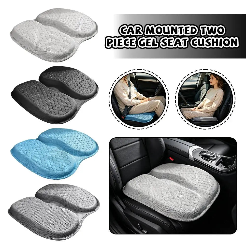 Cooling Gel Seat Cushion – Ergonomic Honeycomb Car & Office Pad