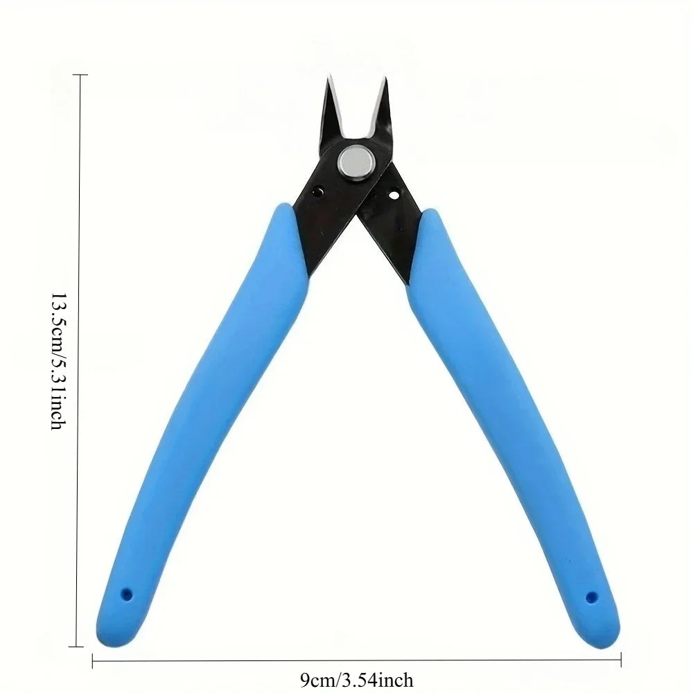 5-Inch Micro Diagonal Cutter | Flush Wire & Zip Tie Snipper