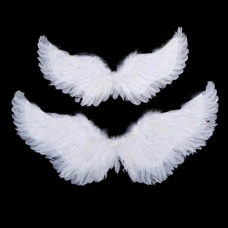 Kids White Angel Feather Wings – Costume & Carnival Party