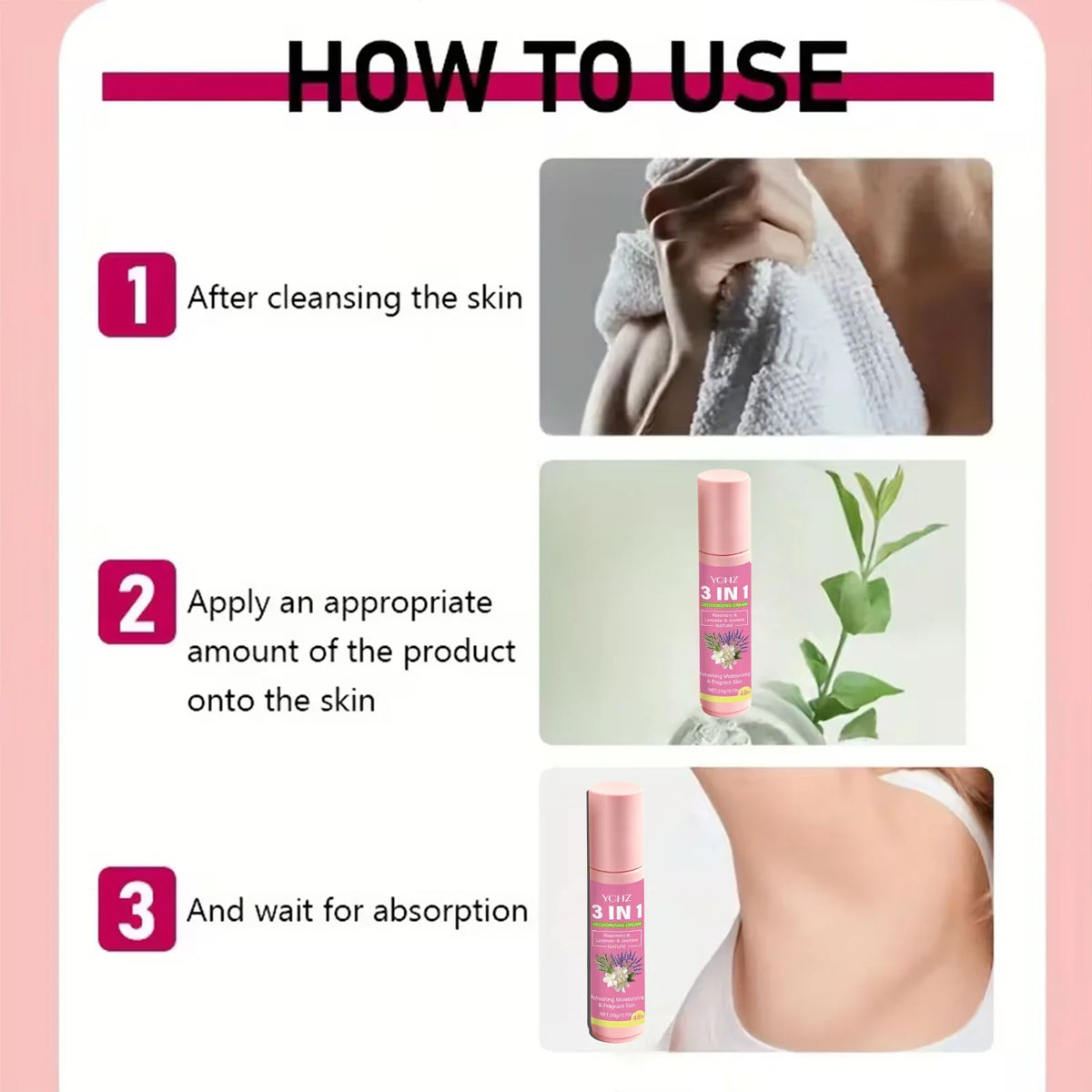 3-in-1 Intimate Deodorant Roller 20g | 72-Hour Freshness, Unisex