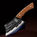 PLYS Meat Cleaver Butcher Knife – Stainless Steel Wood Handle