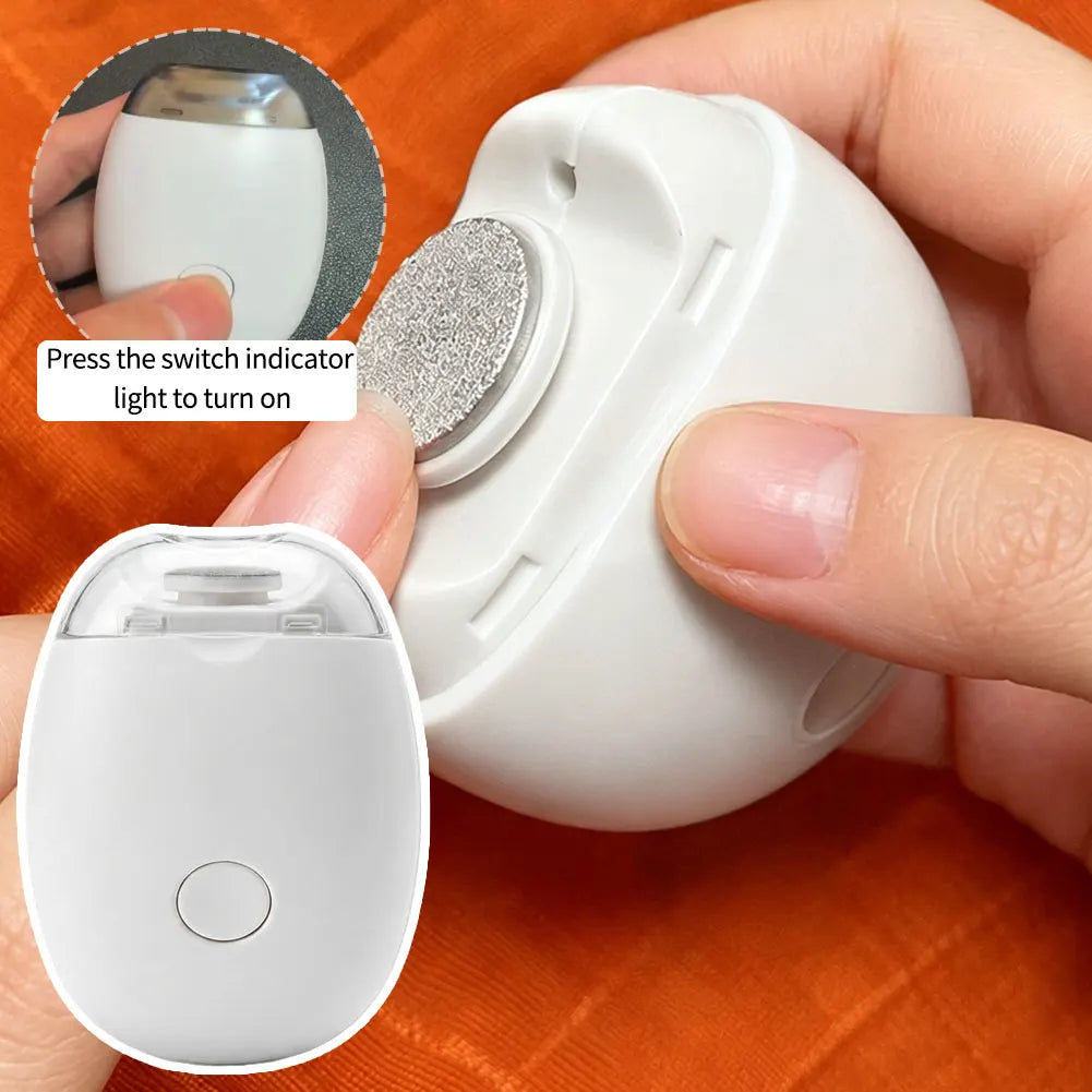 2-in-1 Electric Nail Clipper & Grinder with LED Light