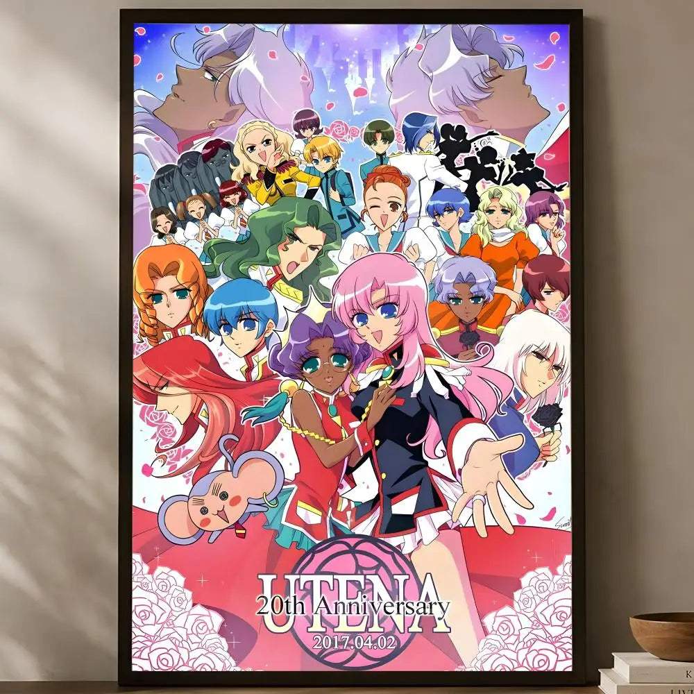 Revolutionary Girl Utena Anime Poster – Self-Stick HD Wall Art