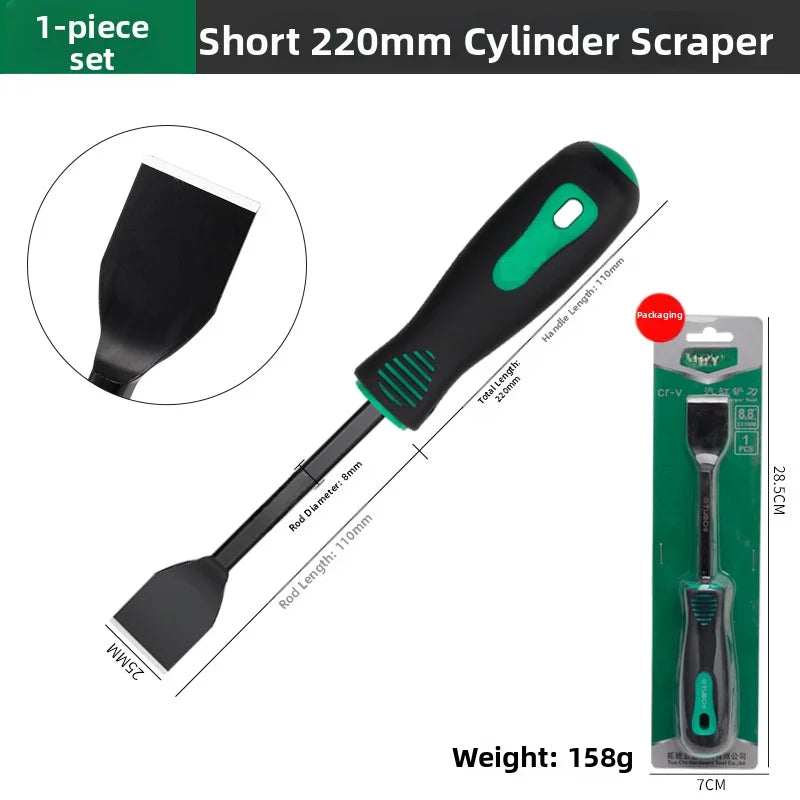 Cylinder Scraper Spatula Set | Chrome Vanadium Gasket Tool