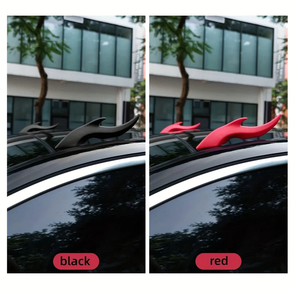 3D Dragon Horn Car Roof Decoration Sticker for SUV & Sedan