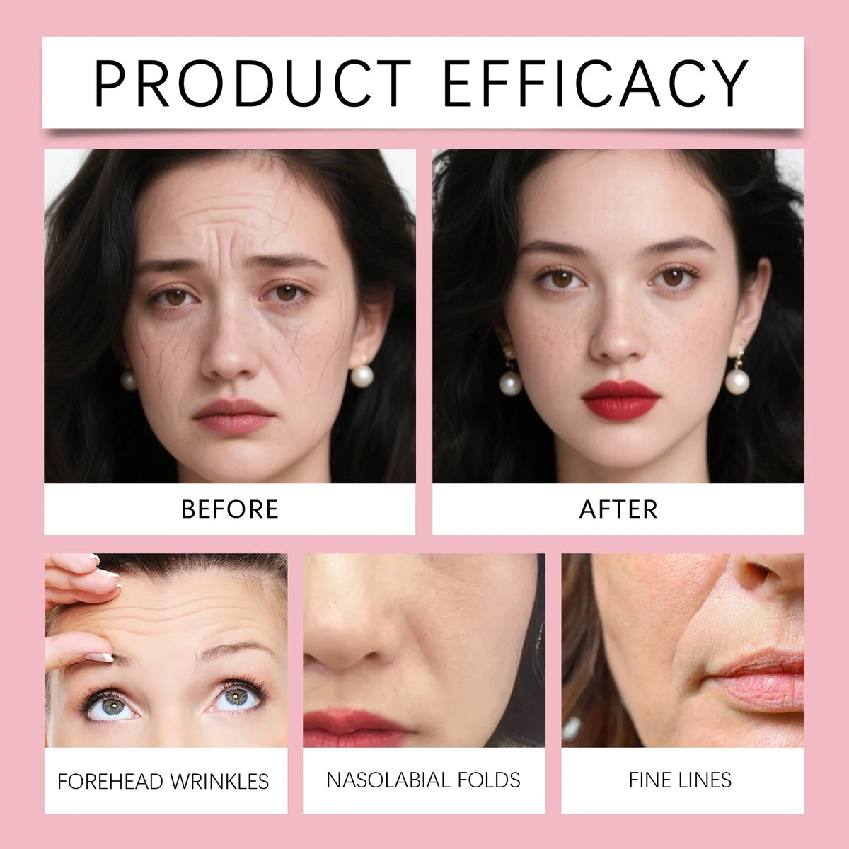 Anti-Wrinkle Forehead Patch | Smile Line Eraser for Smoother Skin