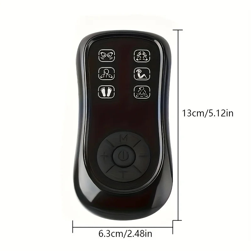 USB Rechargeable TENS Massager – 8 Electrodes, Full-Body