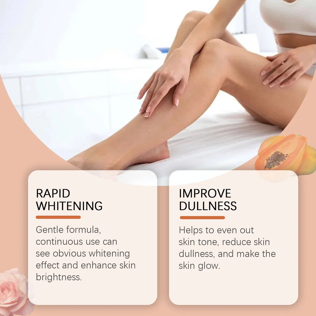 Papaya Whitening Body Oil – Brighten & Moisturize Skin 100ml