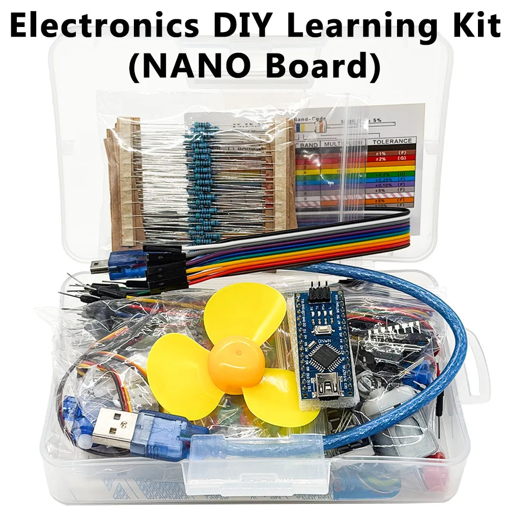 Arduino Nano Starter Kit – LED, Resistor & Components Set