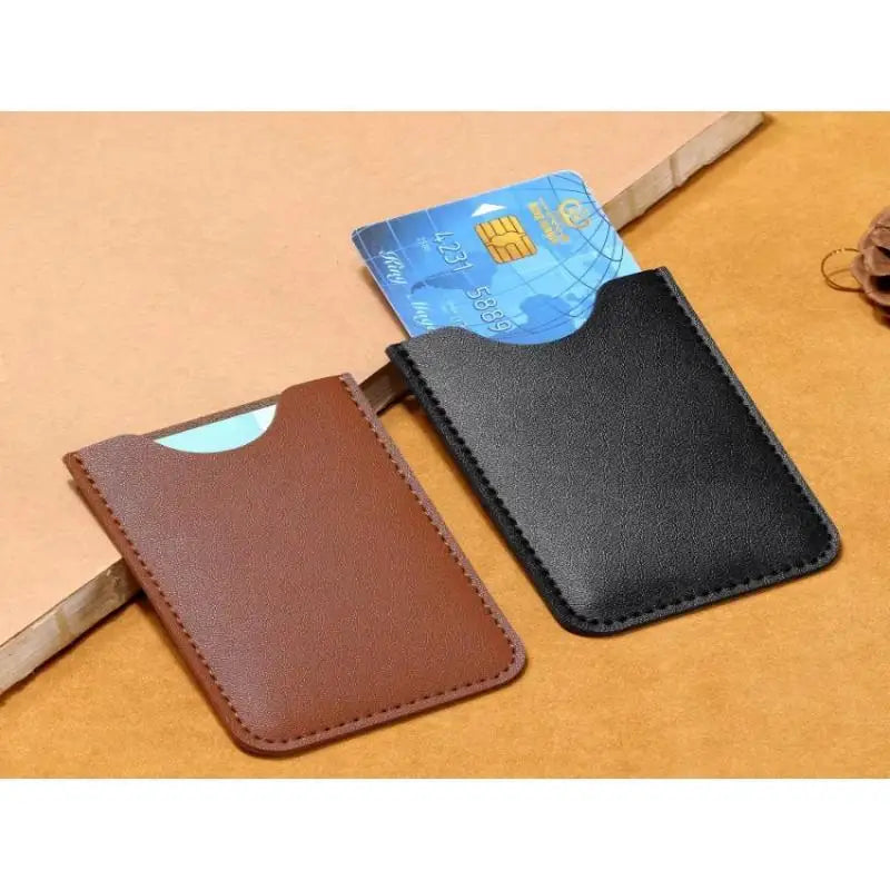 Slim RFID Blocking PU Leather Card Holder Wallet | Unisex