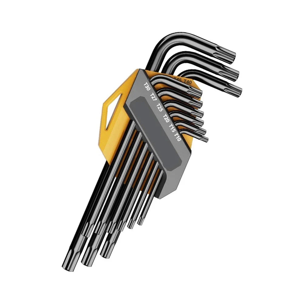 Ball-End Hex Key Set 9/13pc – Inch & Metric Allen Wrenches