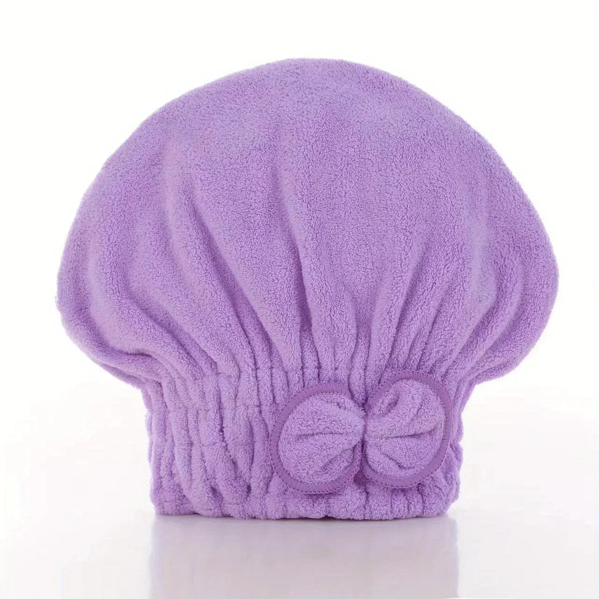 Microfiber Hair Drying Cap – Soft, Fast-Drying Turban Wrap