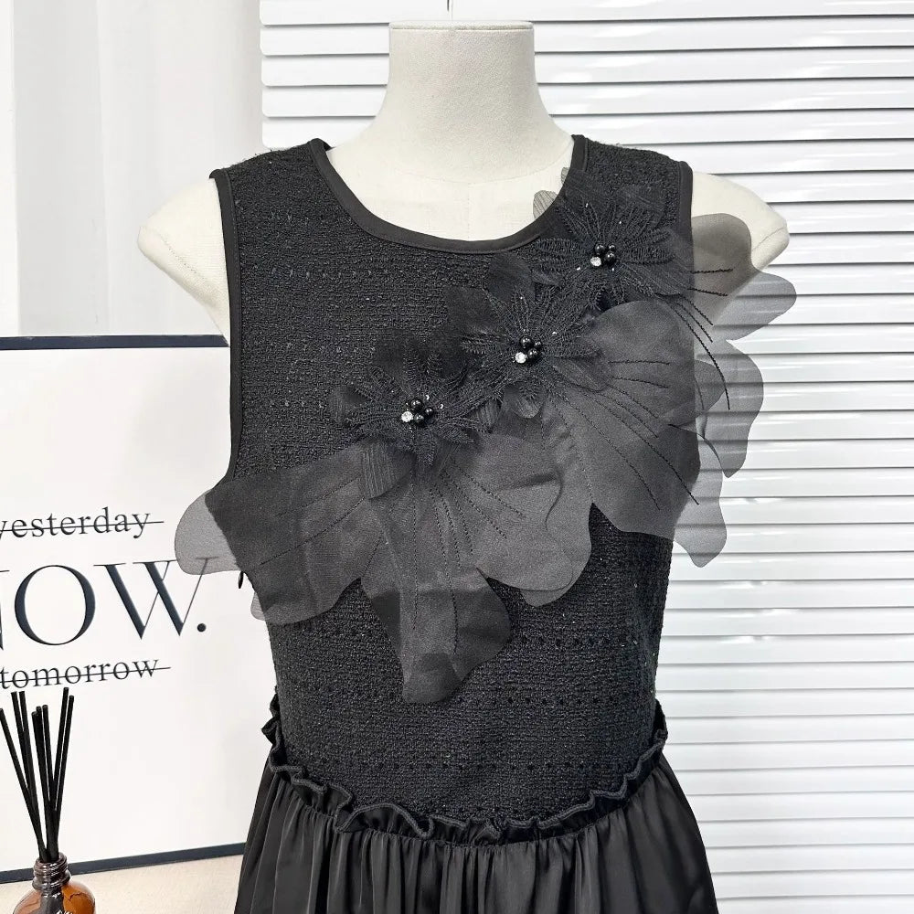 3D Organza Flower Patch – Handmade DIY Corsage Embellishment