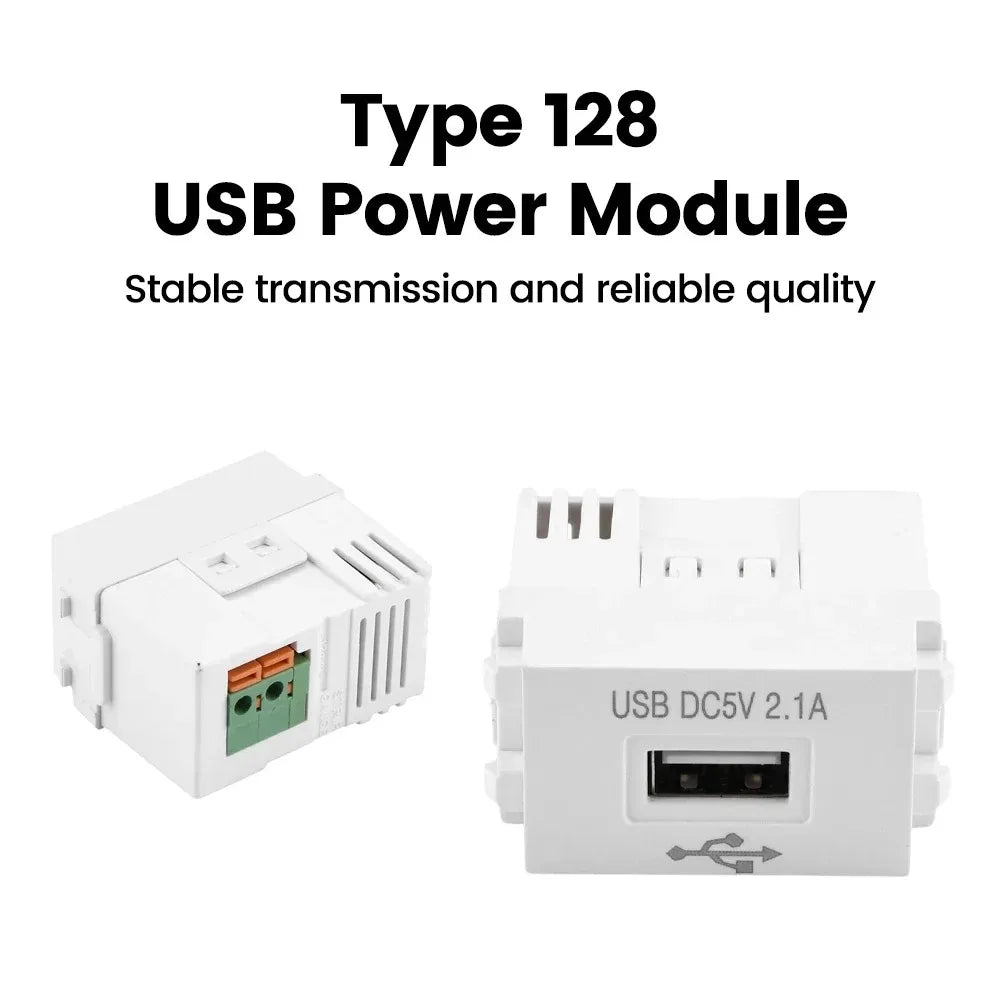 USB Charging Panel 220V to 5V 2.1A Switching Power Adapter