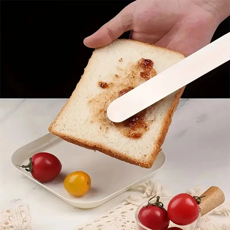 Angled Icing Spatula – Stainless Steel Offset Palette Knife