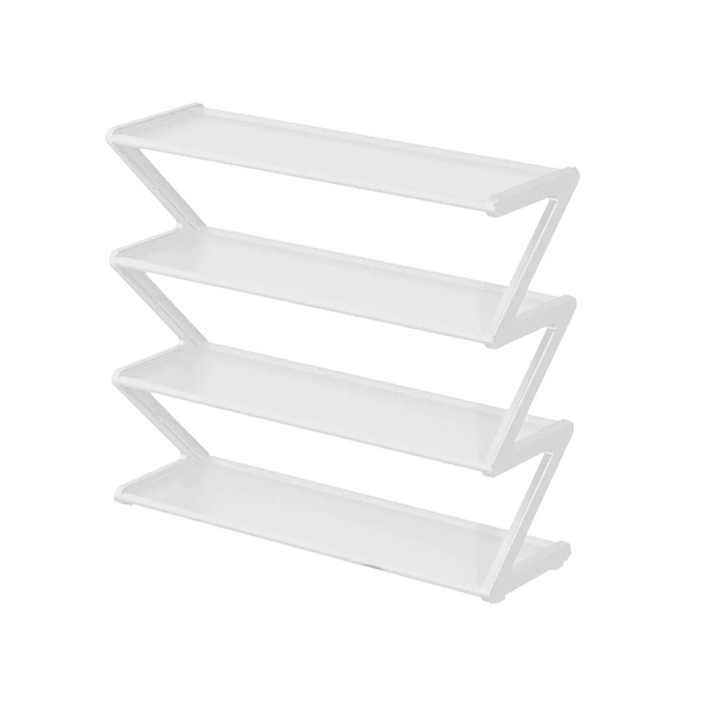 4-tier Stainless Steel Shoe Rack That Saves Space Suitable Wardrobes
