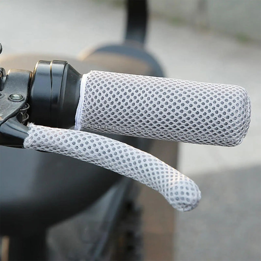 Ice Silk Motorcycle Handle Grip Cover – Non-Slip Breathable Sleeve