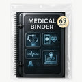 All-in-one Medical Organizer 69 Pages Keep All Important Health