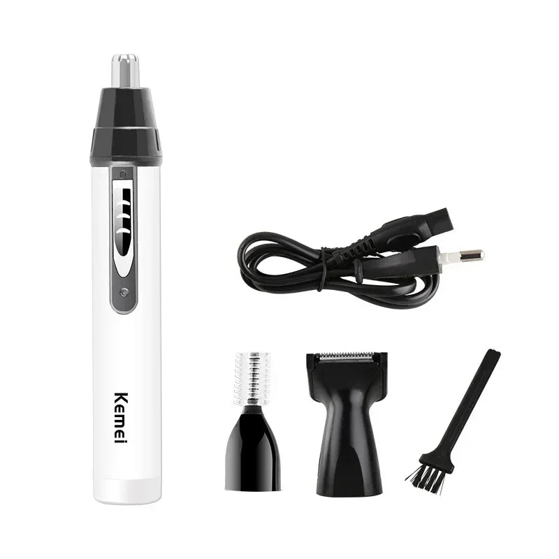 3-in-1 Rechargeable Nose Ear Eyebrow Trimmer for Men