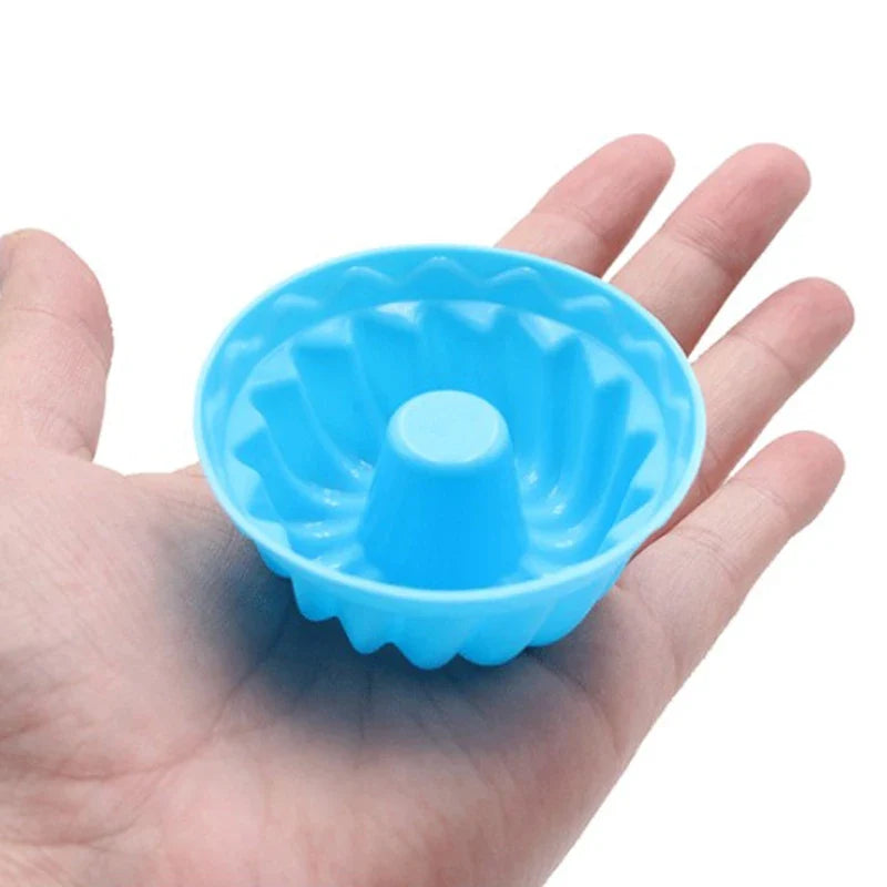 Silicone Cake Cup Molds – Nonstick BPA-Free Muffin Baking Set