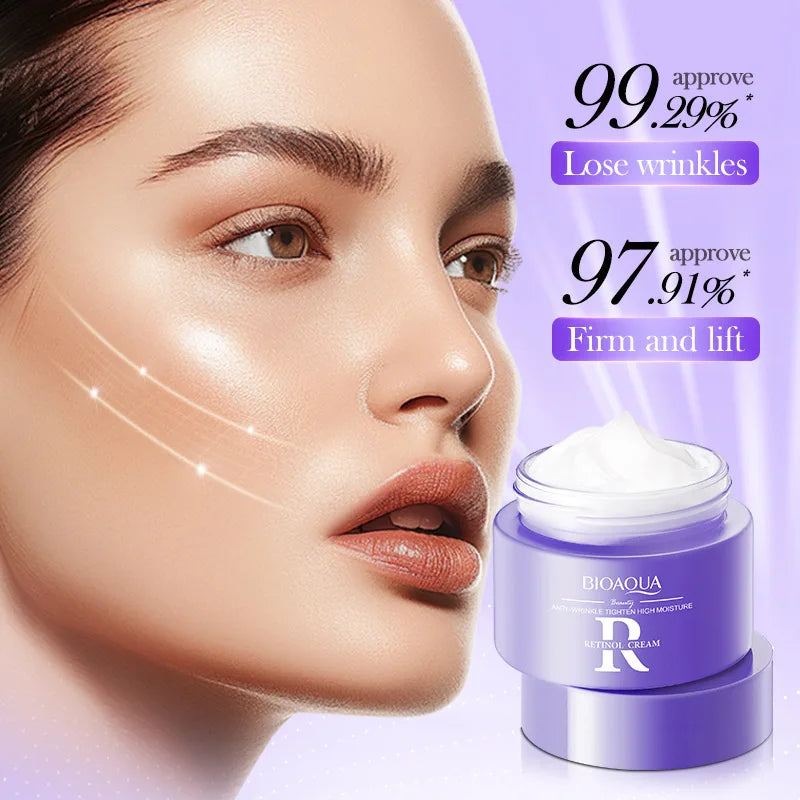 Retinol Facial Care Moisturizing Cream Promotes Skin Elasticity Deep