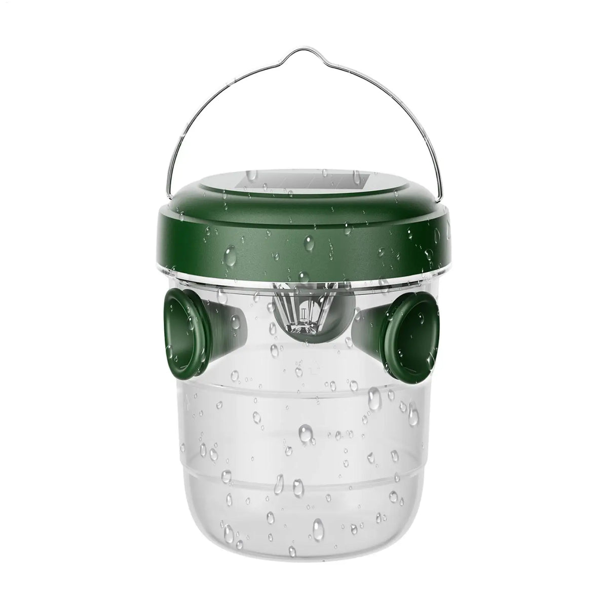 Solar Wasp & Hornet Trap – Reusable Outdoor Hanging Catcher