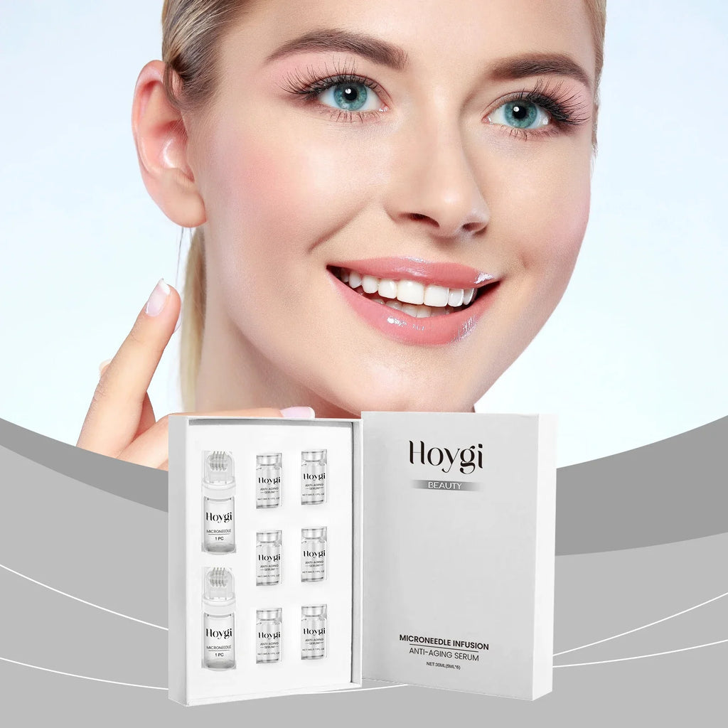 Facial Roller Kit with Hydrating Serum Set for Radiant Skin