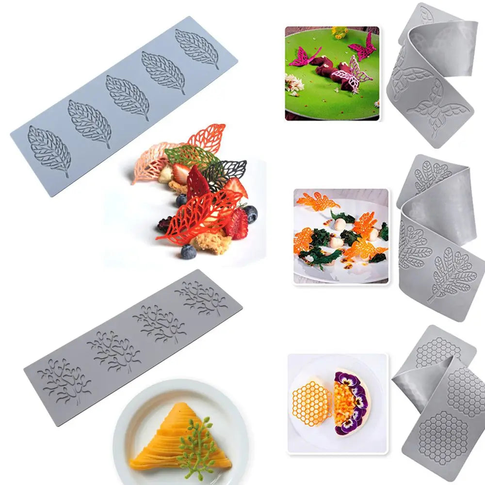 Silicone Cake Lace Mold – Fondant, Butterfly & Honeycomb