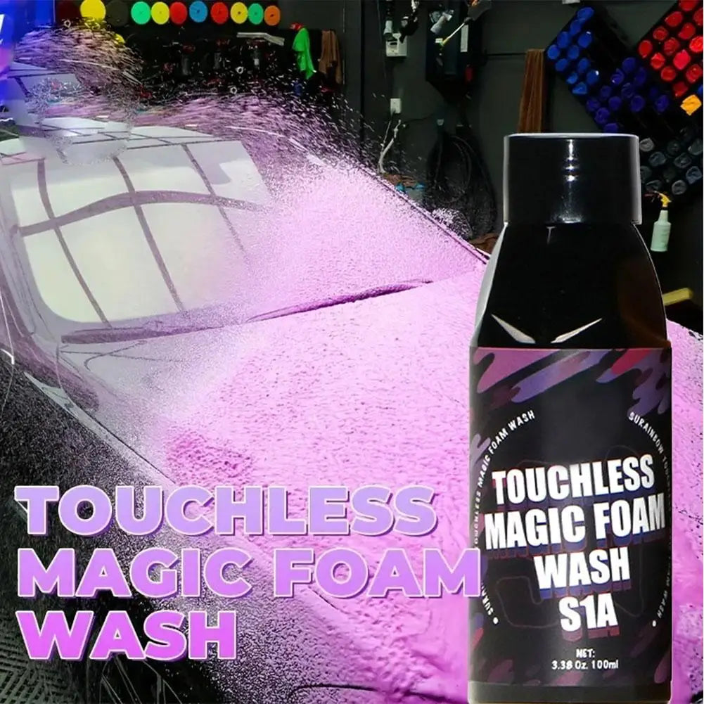 Pink PA Concentrated Car Wash Liquid Avalanche High-foam Concentrate