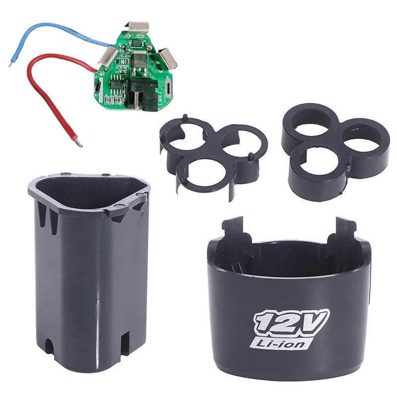 BMS 18650 Lithium Box Circuit Shell Case Bracket Hand Drill Power