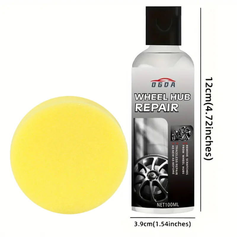 Car Wheel Hub Scratch Repair & Polish Agent – 100ml