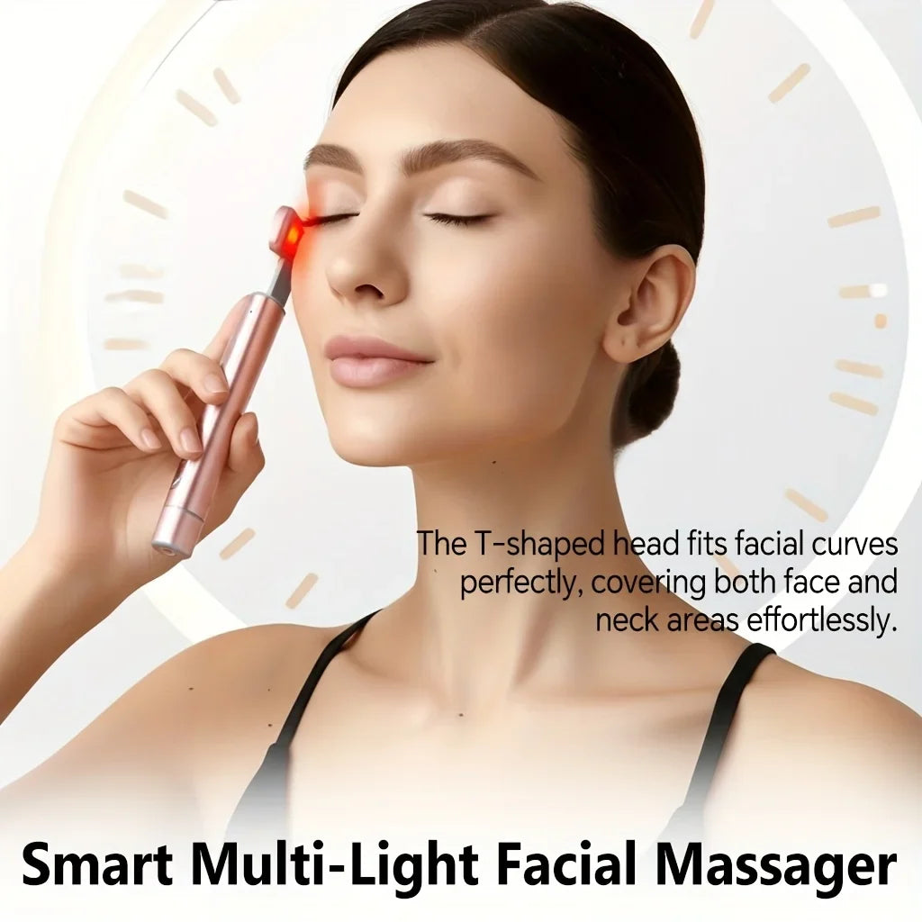 LED Facial Massager | Multi-Color Modes USB Rechargeable Skincare