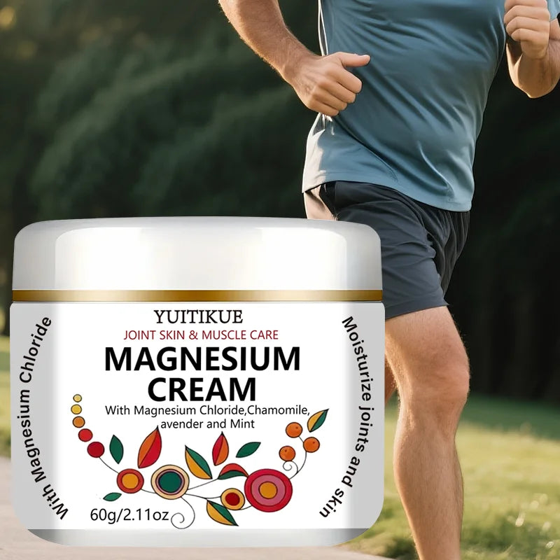 YUITIKUE Magnesium Cream – Deep Hydrating Body Moisturizer