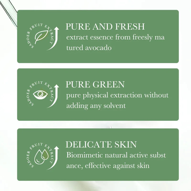 SADOER Avocado Eye Cream – Dark Circles, Wrinkles & Firming