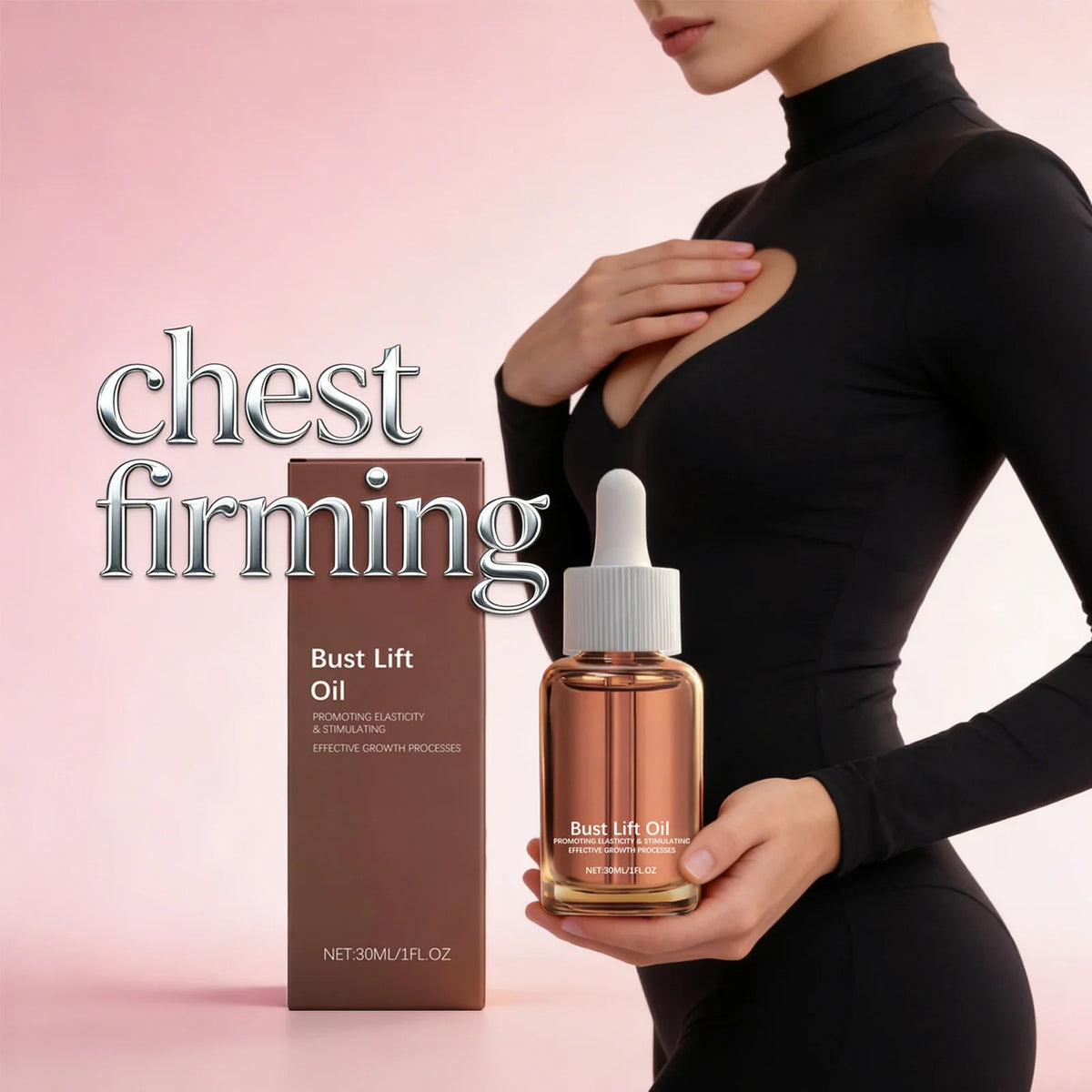 Bust Lift Oil Breast Enhancement Essential Promote Elasticity Chest