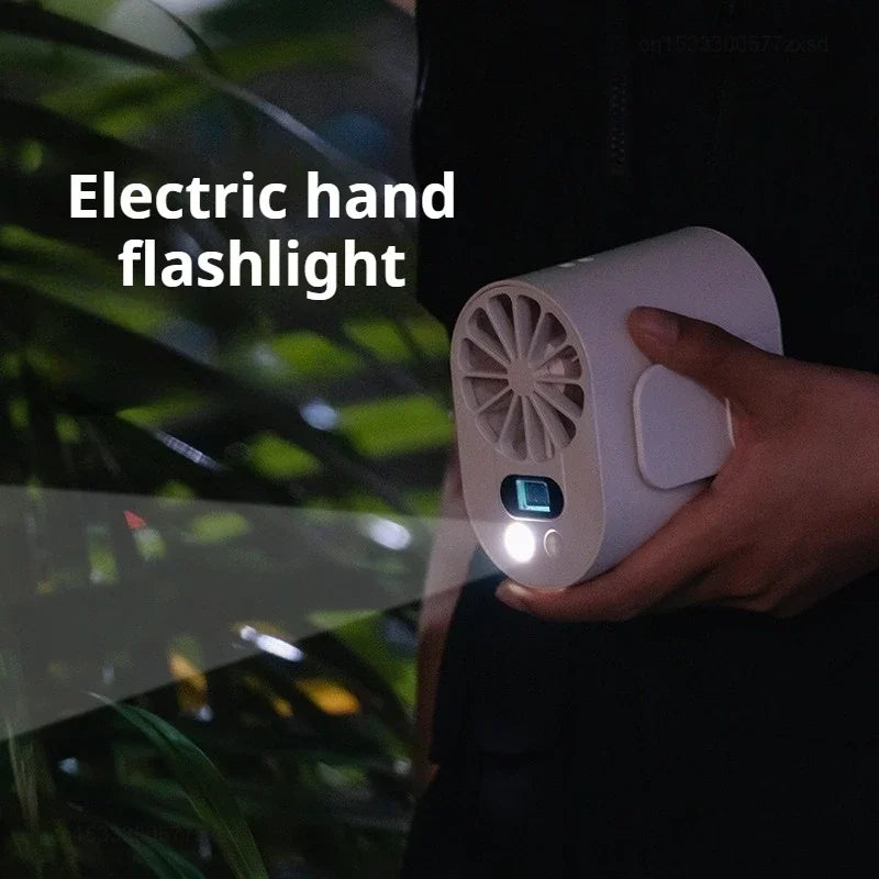 Portable USB Mini Waist Clip Fan – 3 Speeds, 10Hr Battery