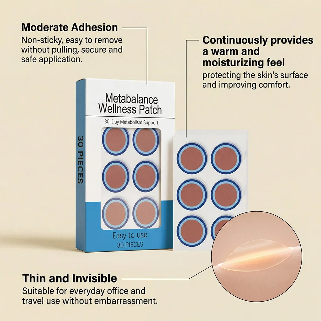 Ginger Body Care Wellness Patches 30pc – Breathable Balance