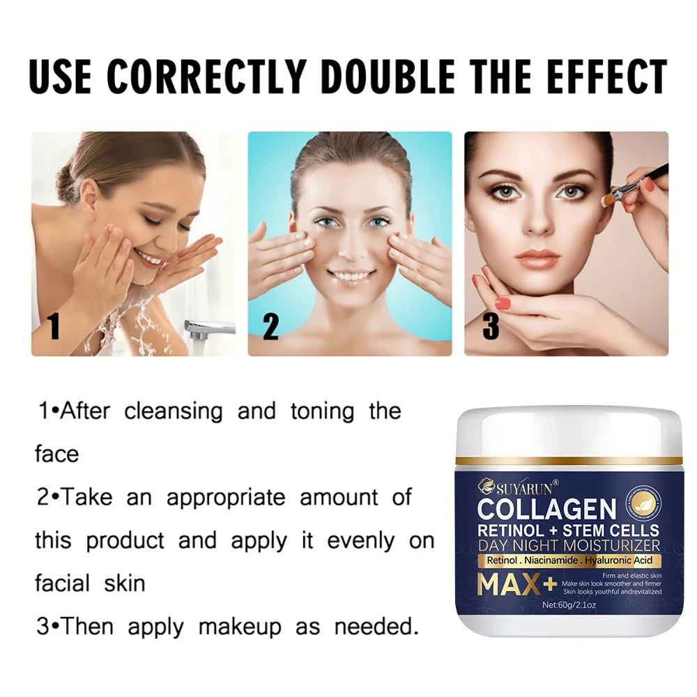 SUYARUN Retinol Collagen Face Cream – Firming Moisturizer