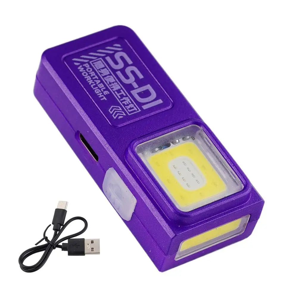 Mini USB Rechargeable LED Keychain Flashlight | 600 Lumen
