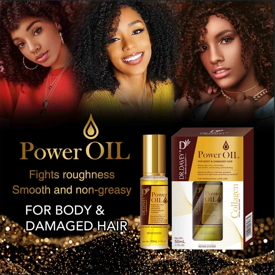 Power Oil Hair Mask Prevent Dryness Split Ends Repair Damage Frizz