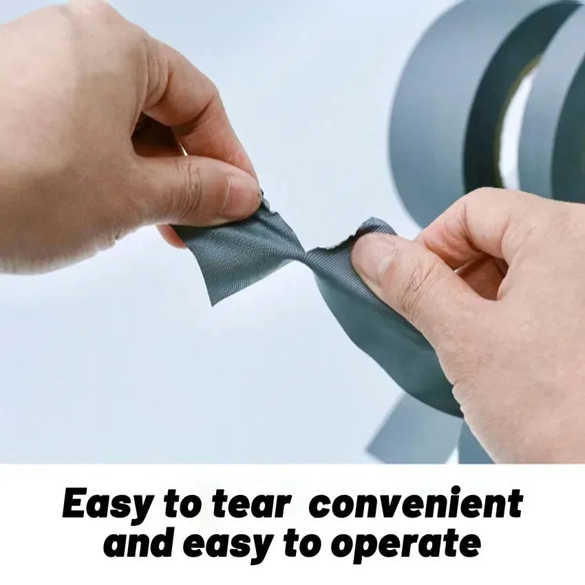 10m Heavy-Duty Waterproof Silver Repair Tape – Industrial Roll