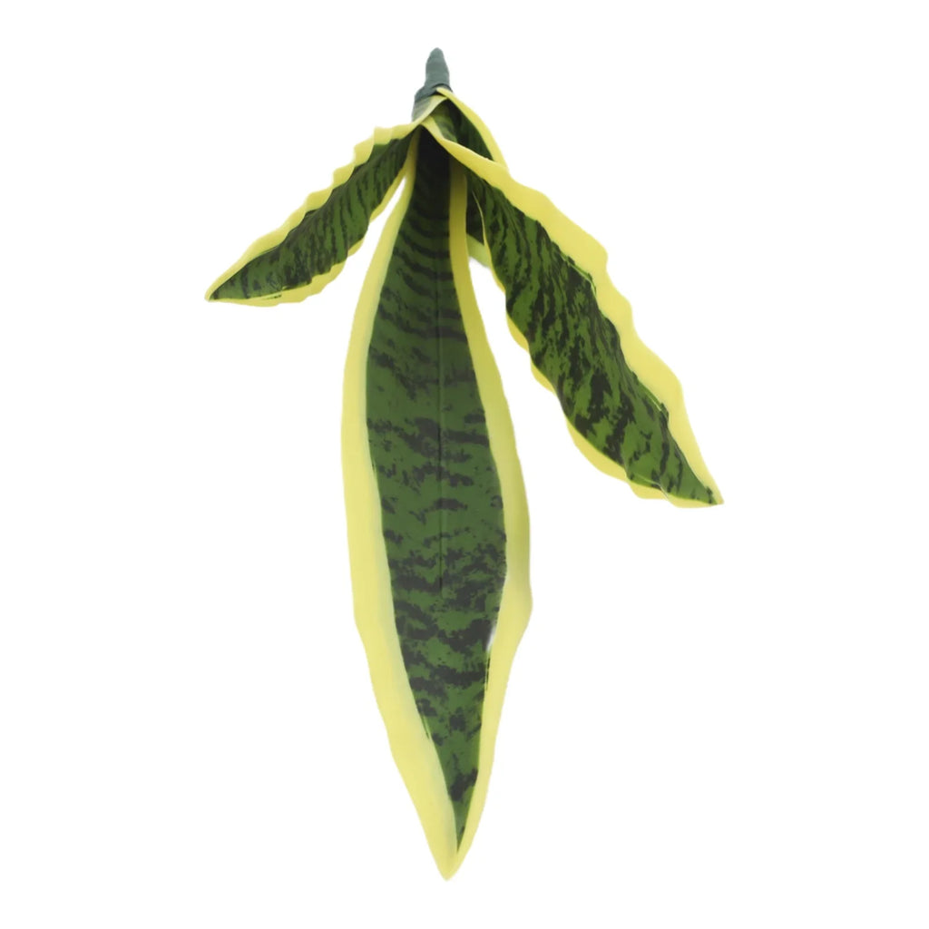 Artificial PVC Snake Plant Fake Green Plants Low-maintenance Home