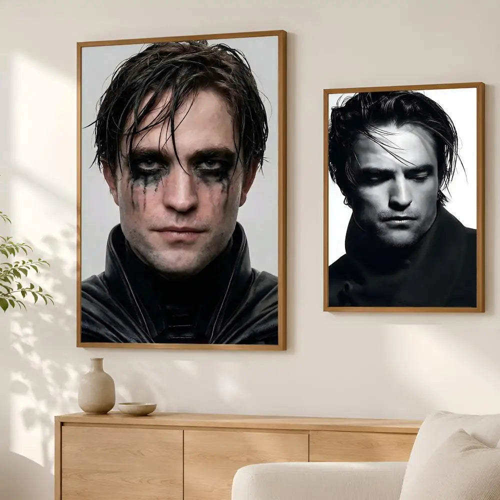 Robert Pattinson HD Wall Art Poster – Self-Stick Waterproof
