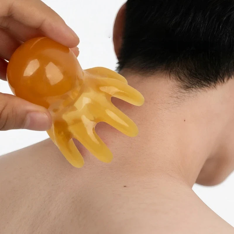 Octopus Scalp Massage Comb – Korean Hair Care Tool