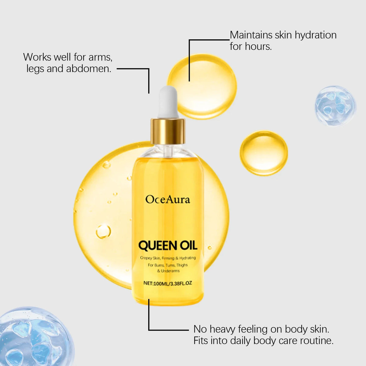 OceAura Vitamin E Body Oil – Deep Nourish & Long-Lasting Hydration